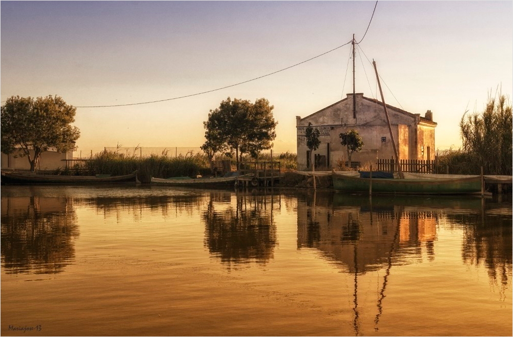 El Parque Natural de La Albufera.